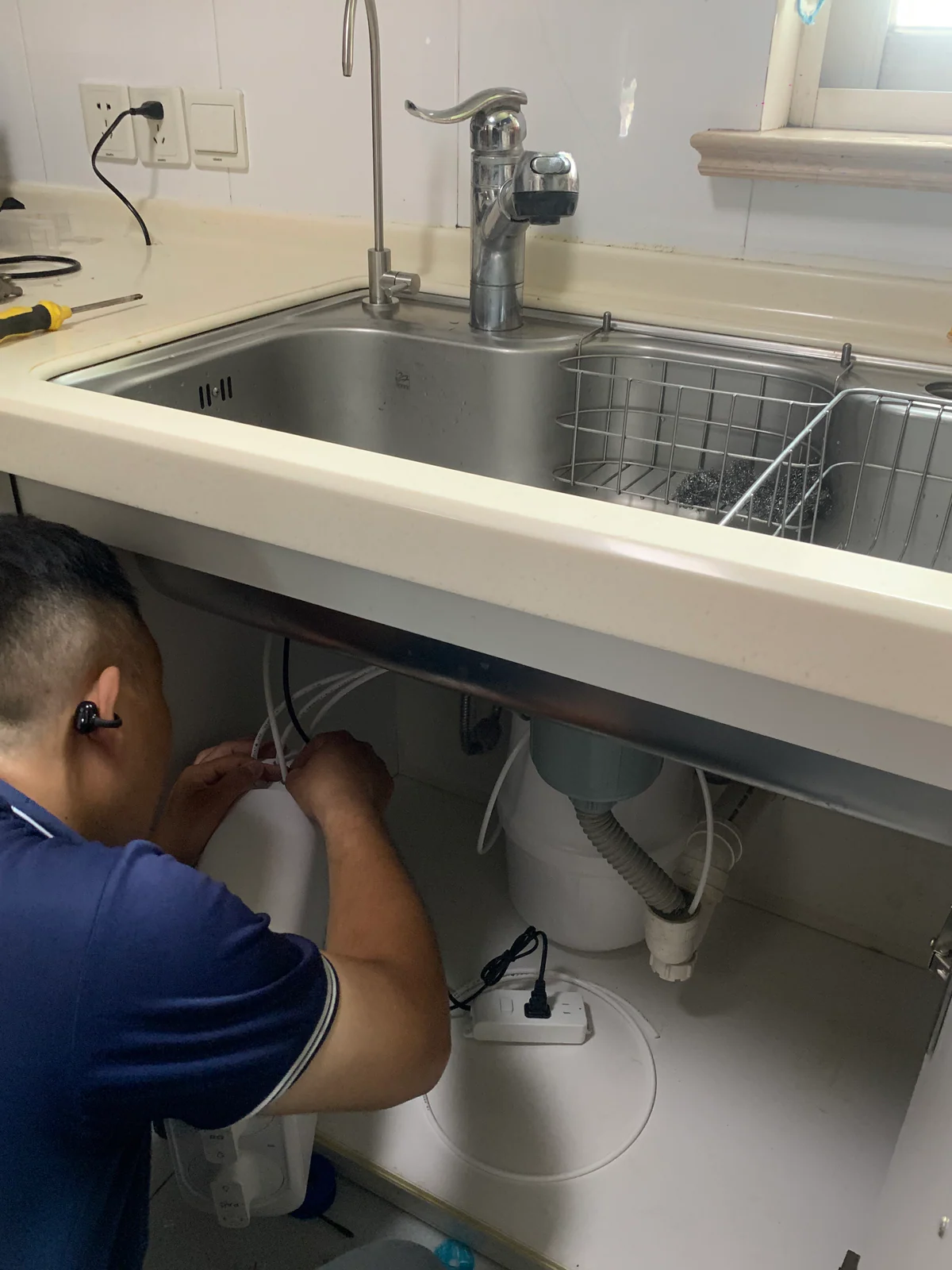 Instalación de Jingshuiji en una vivienda