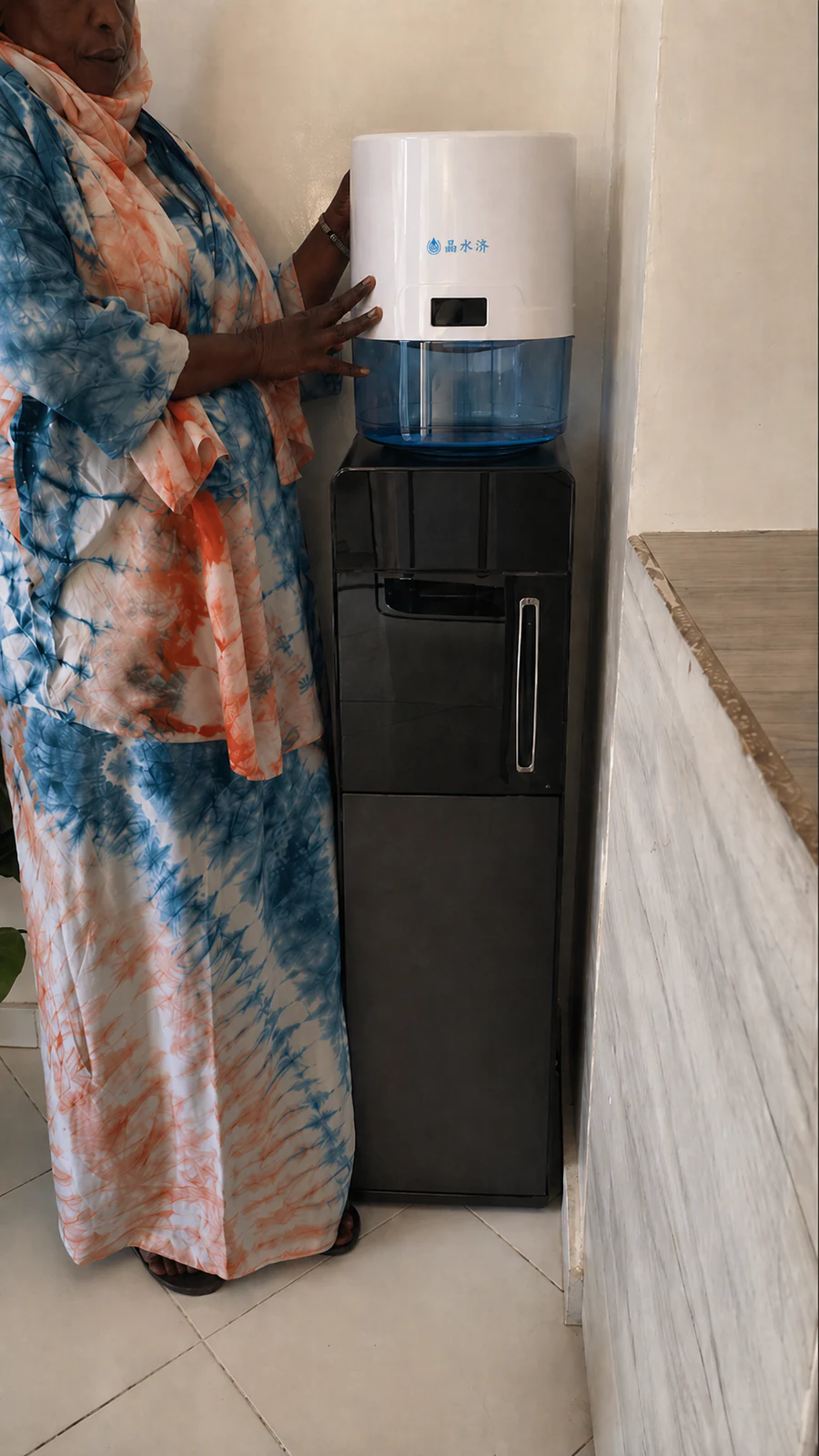 Uso en la vivienda de un residente de Mauritania